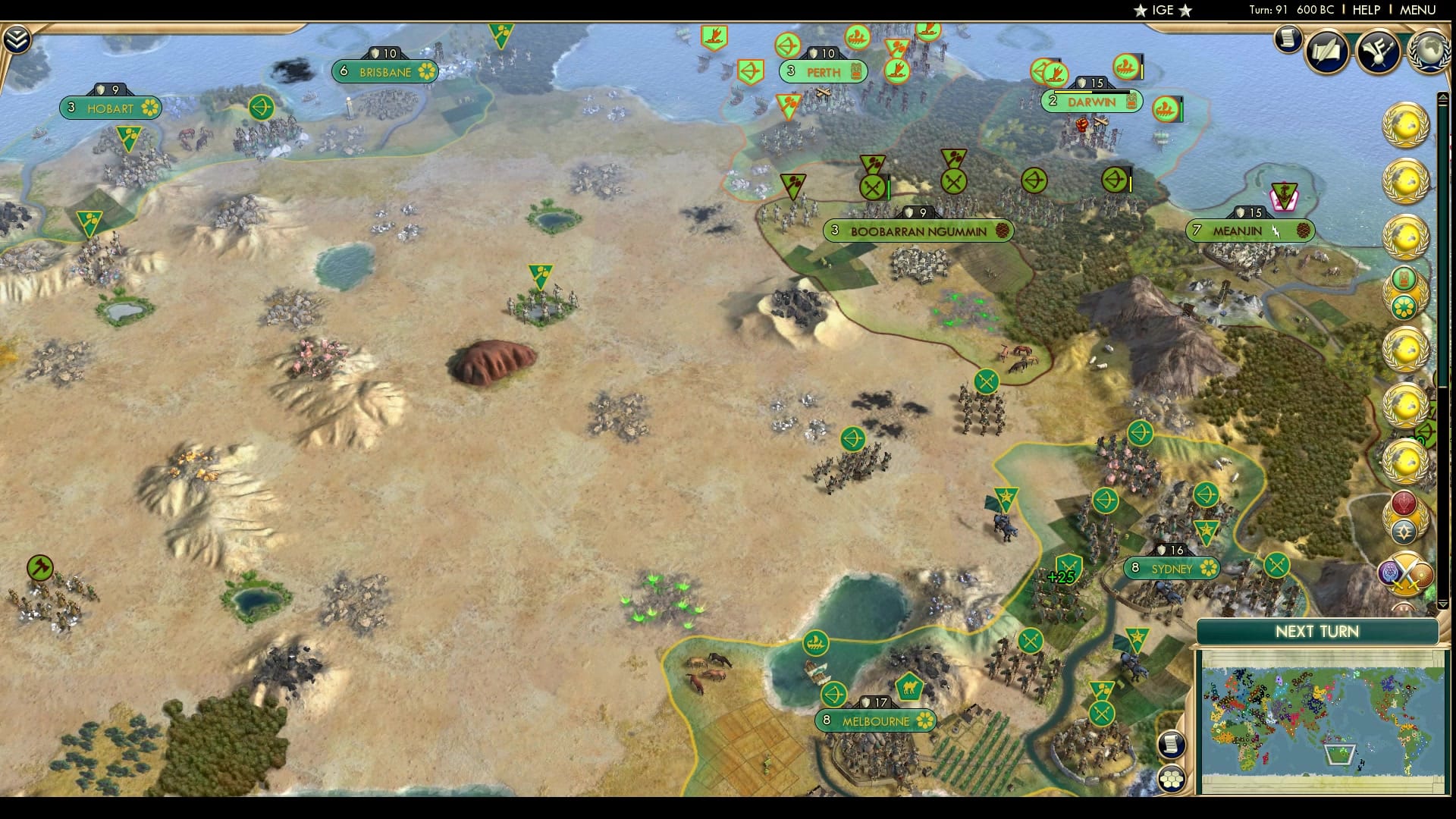 CBR In-Game Screenshot of Social Darwinism