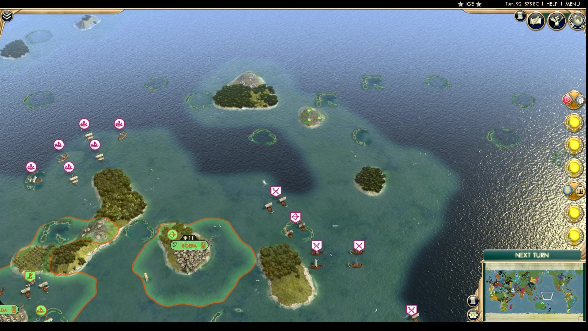 CBR In-Game Screenshot of Tongans on a Trip