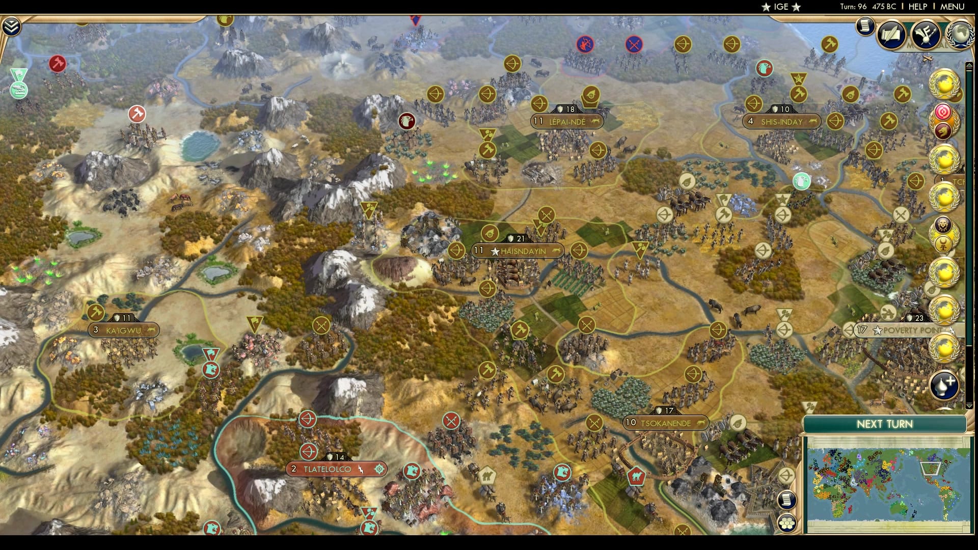 CBR In-Game Screenshot of Rocky Mountain Way