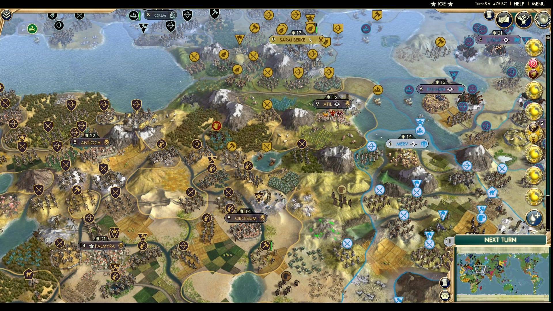 CBR In-Game Screenshot of Revenge of Atil-la