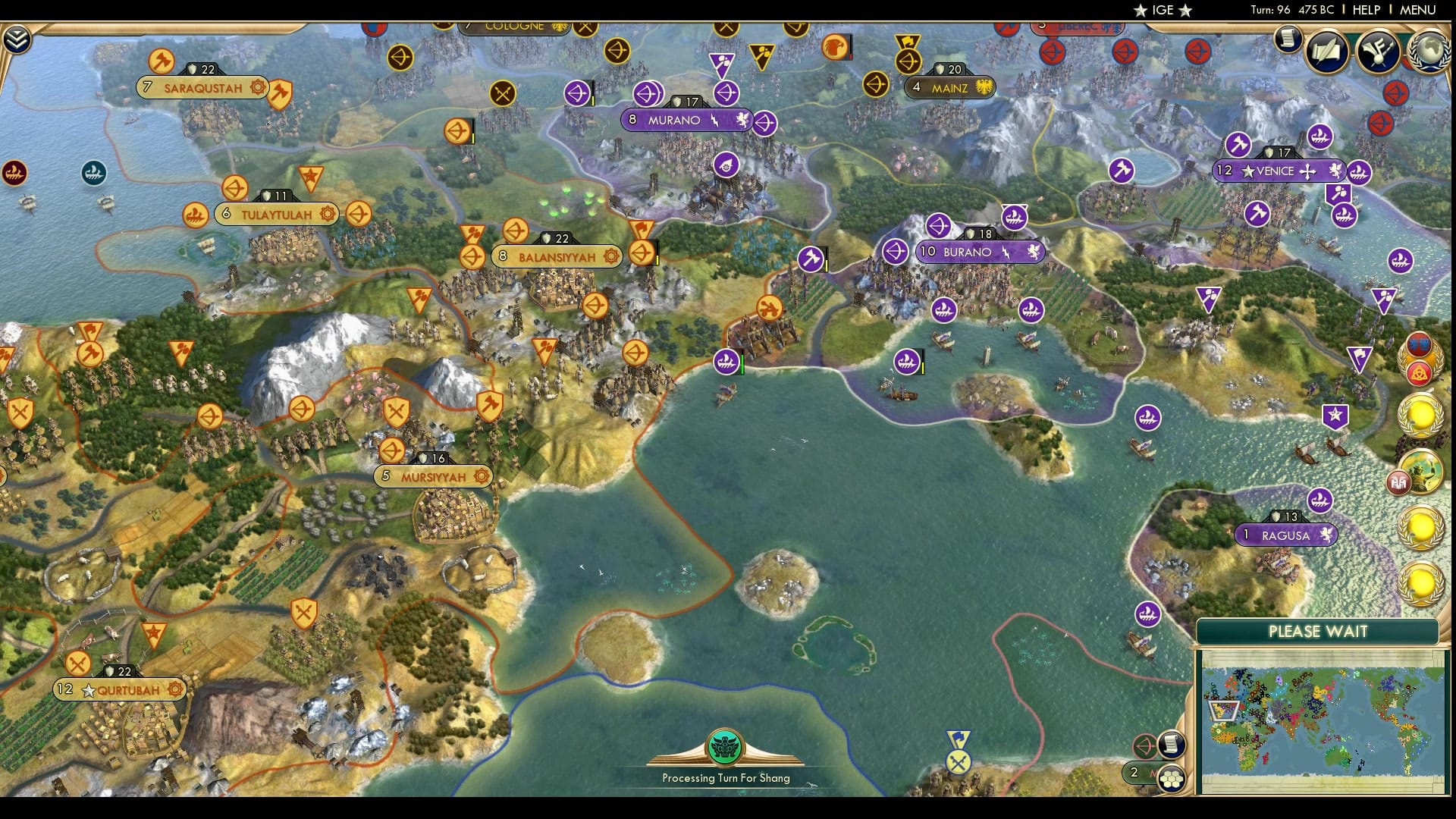 CBR In-Game Screenshot of Carnival of Venice