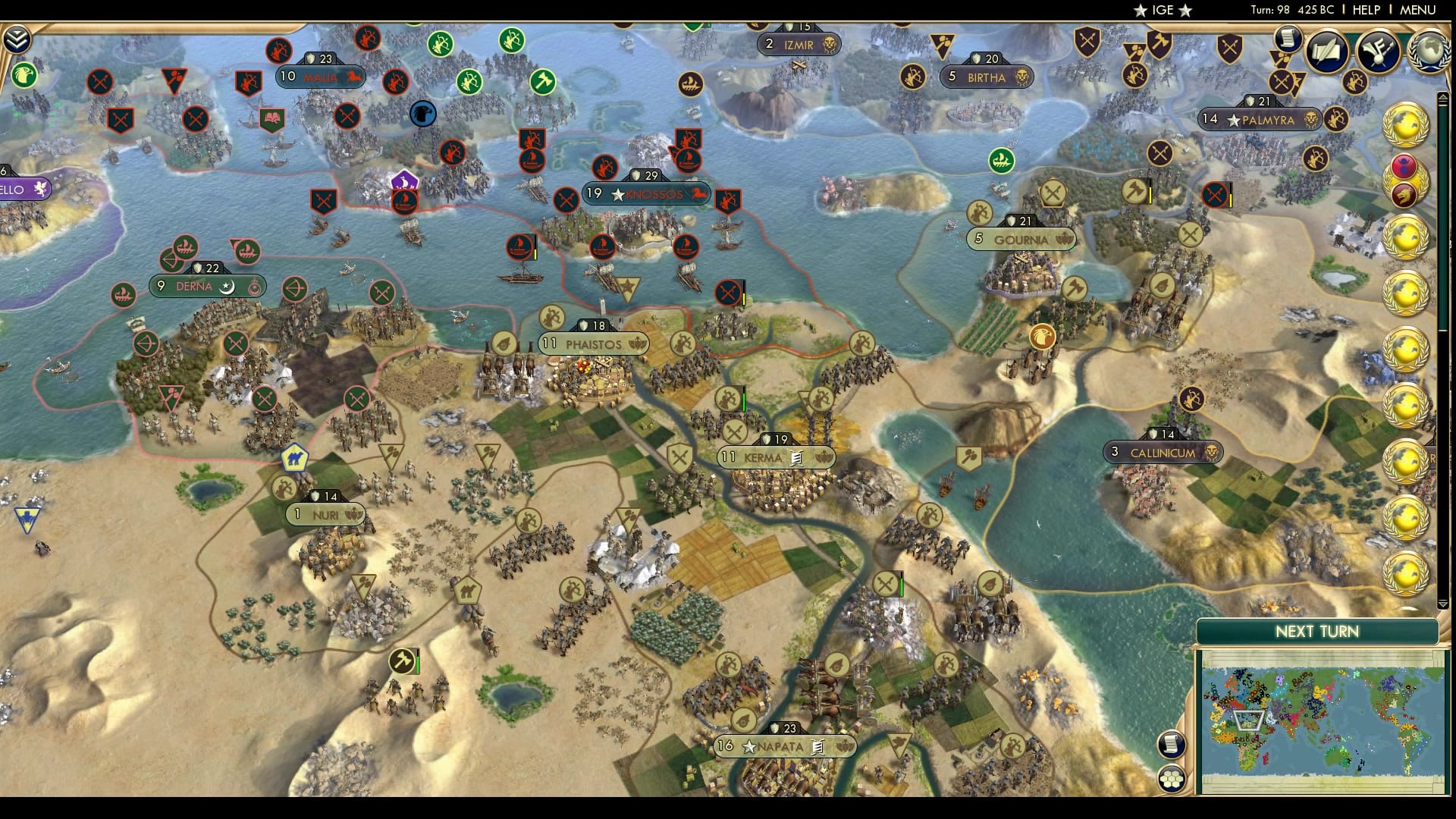 CBR In-Game Screenshot of Knowing when to quit