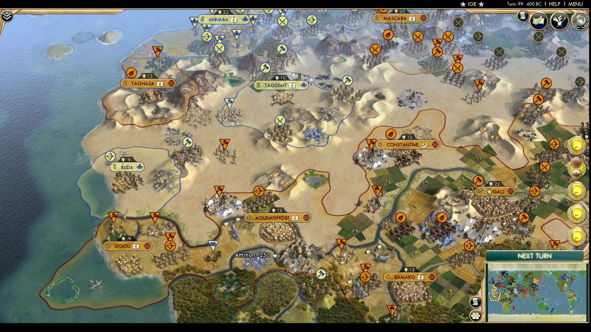 CBR In-Game Screenshot of Ring of Fire