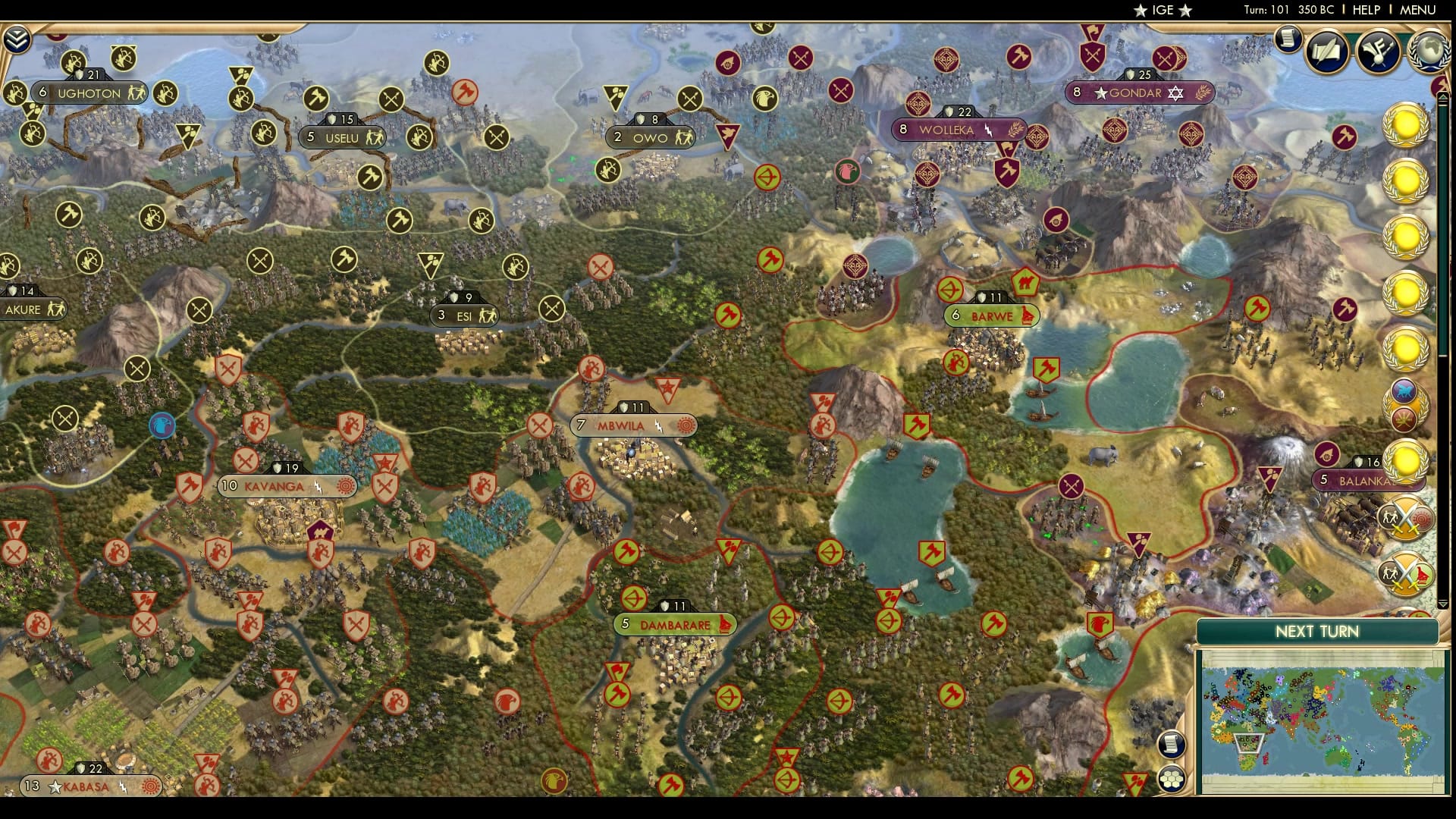 CBR In-Game Screenshot of Esi Peasy