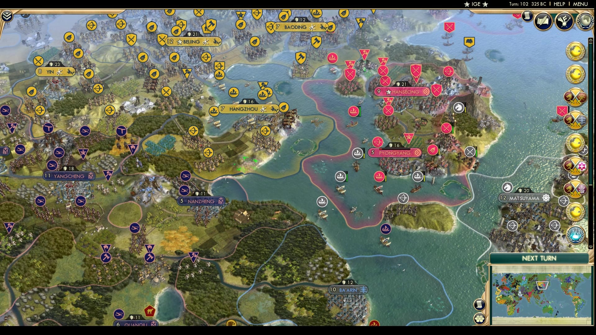 CBR In-Game Screenshot of True Korea Breaks Free
