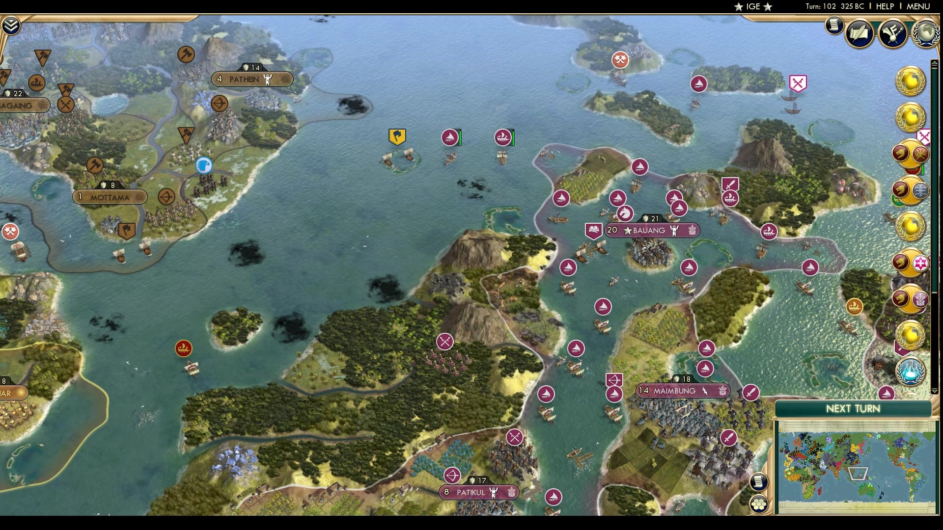 CBR In-Game Screenshot of Securing Sulu