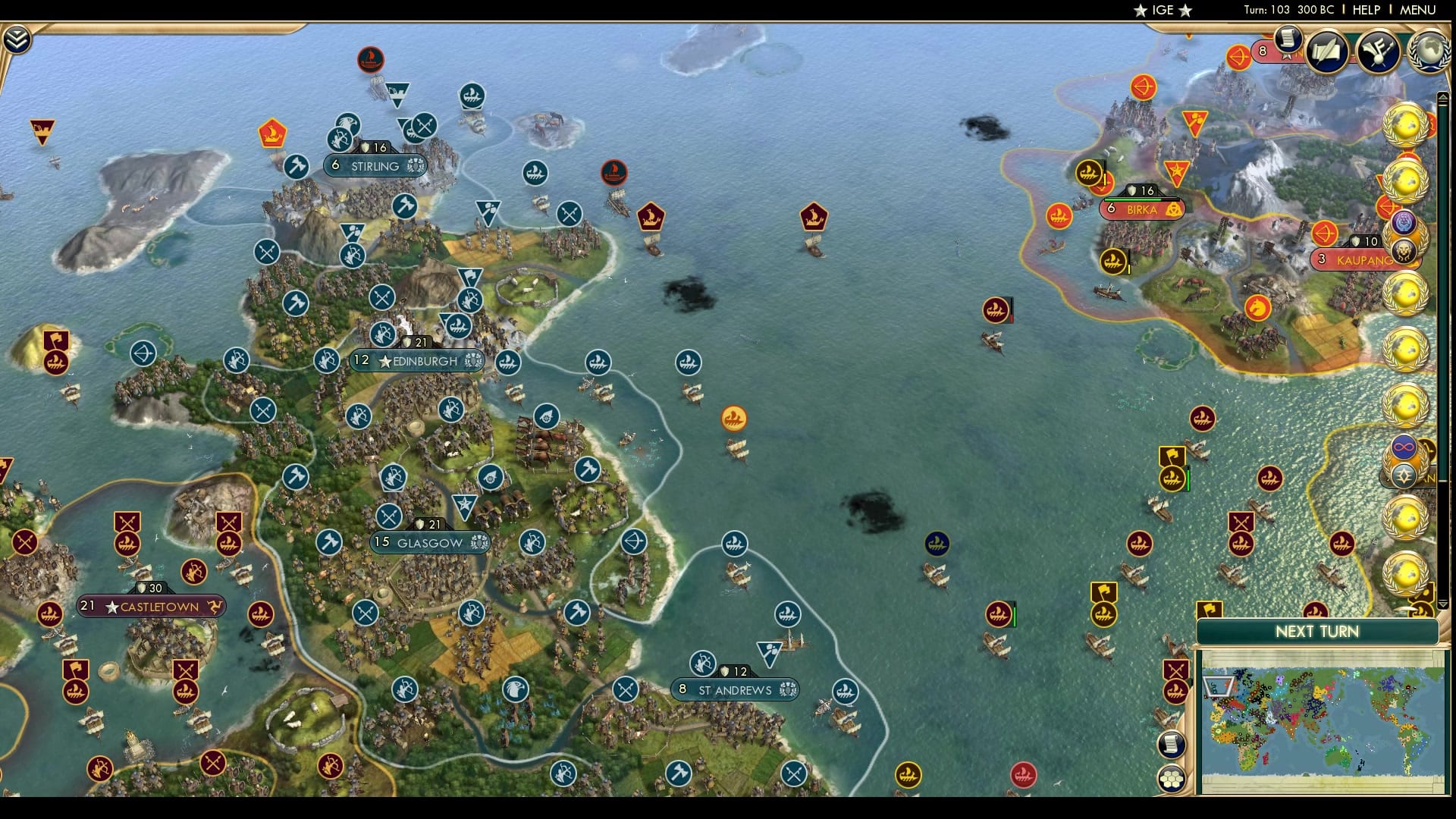 CBR In-Game Screenshot of The Highlanders