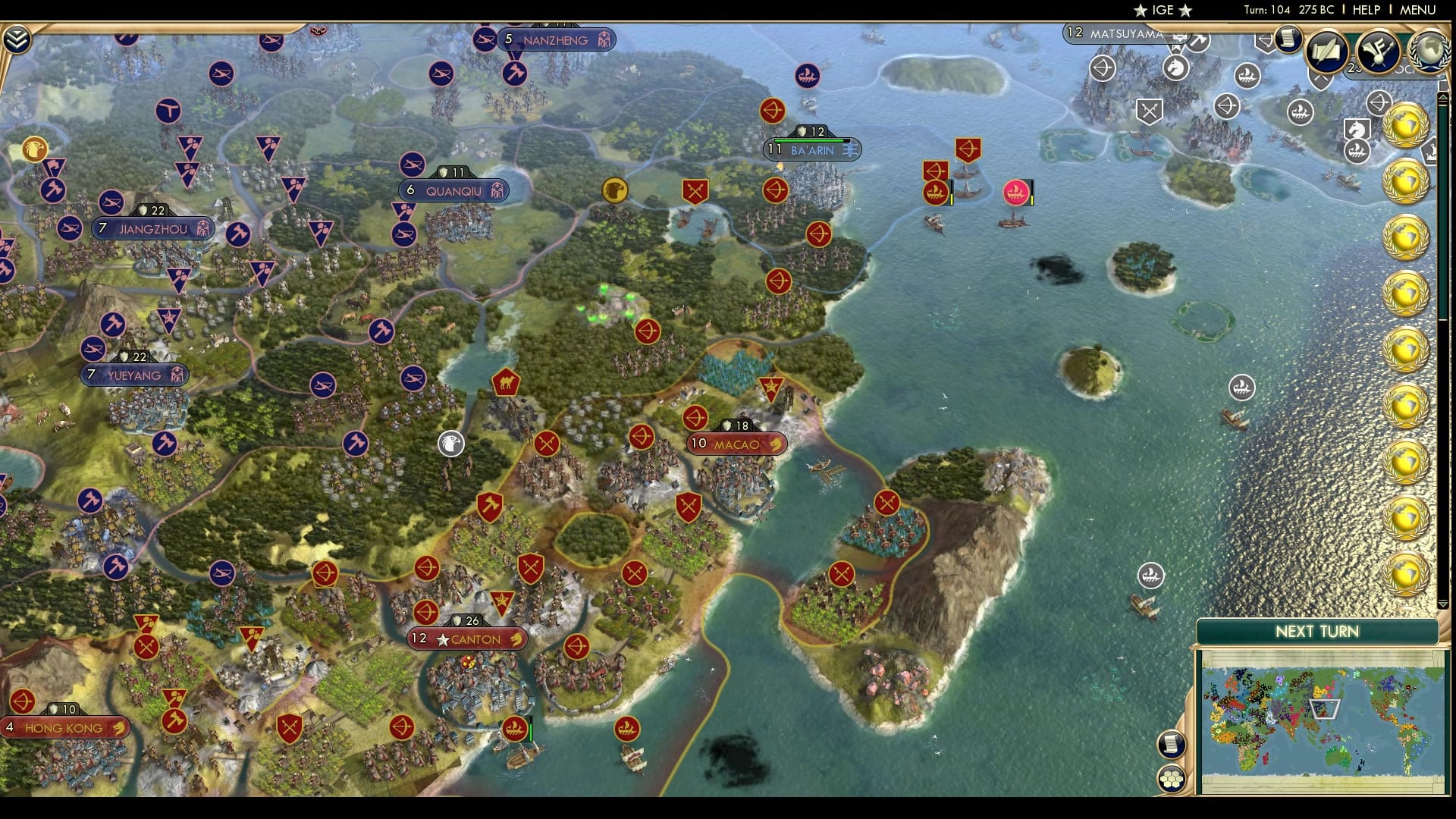 CBR In-Game Screenshot of Peace ends in Ba’Arin