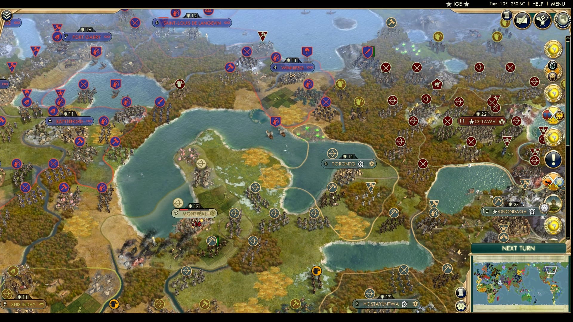 CBR In-Game Screenshot of Blood in the Lakes