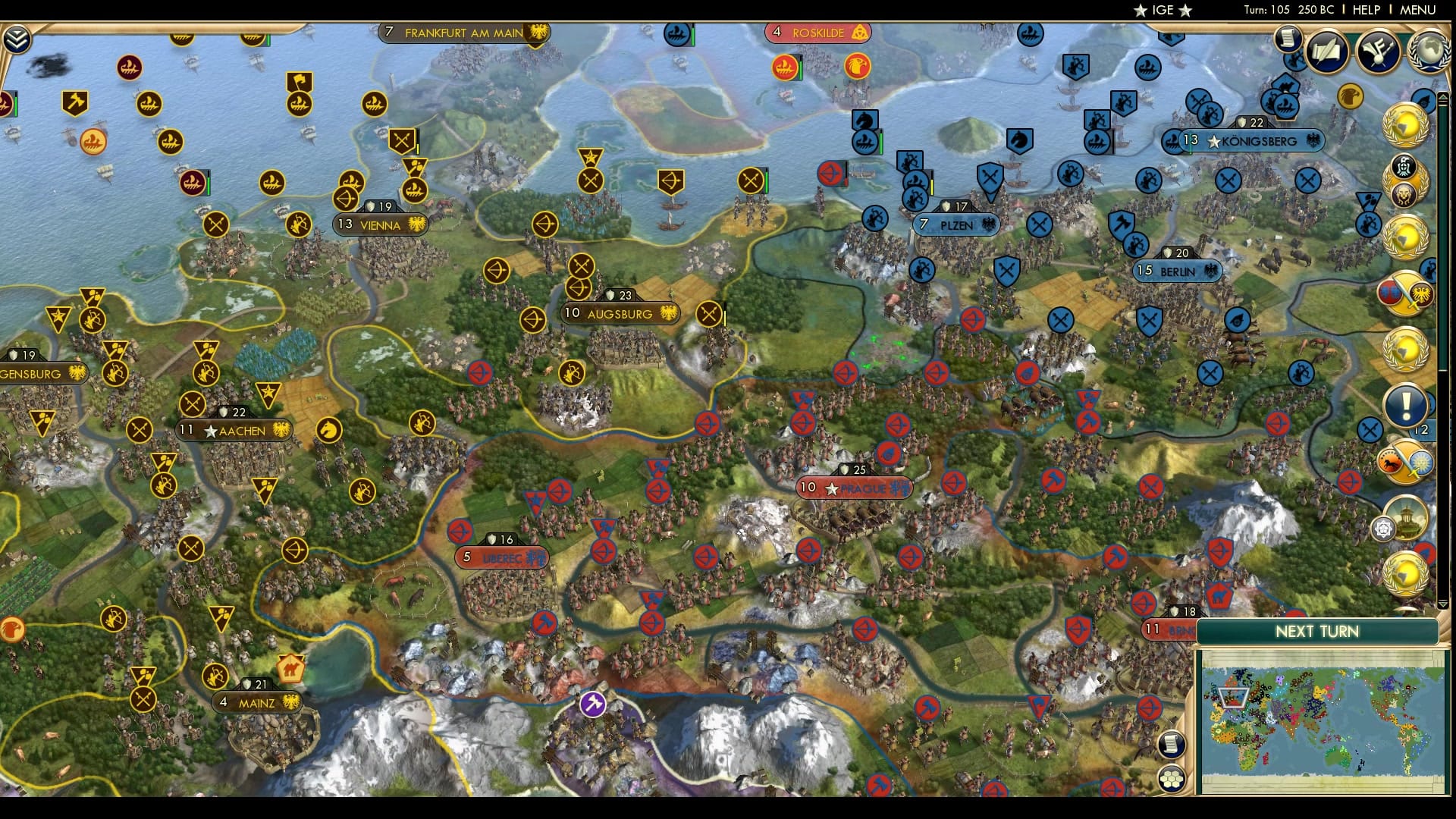 CBR In-Game Screenshot of Array of Archers