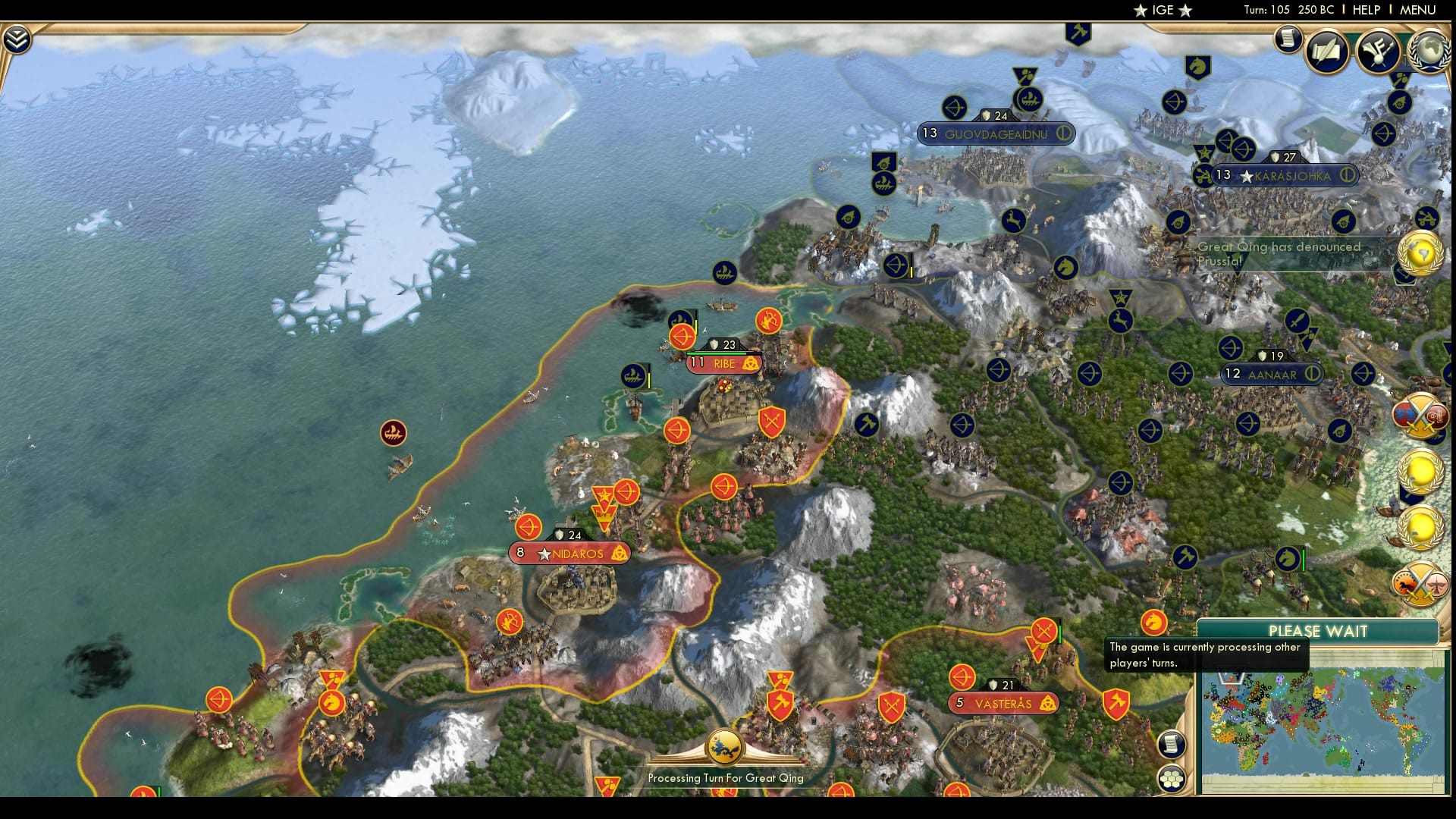 CBR In-Game Screenshot of Throwdown in Snowtown