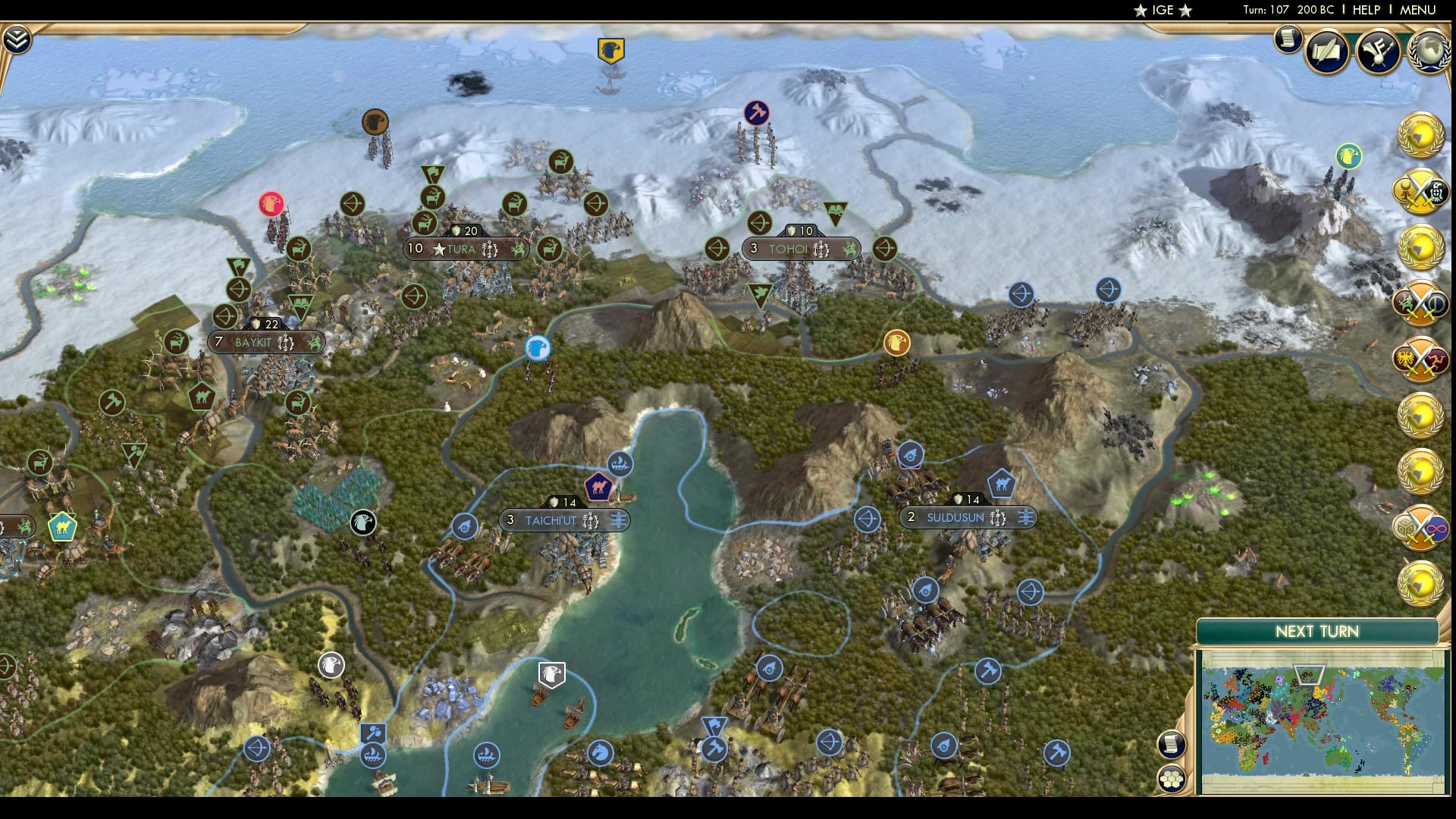 CBR In-Game Screenshot of Great White North