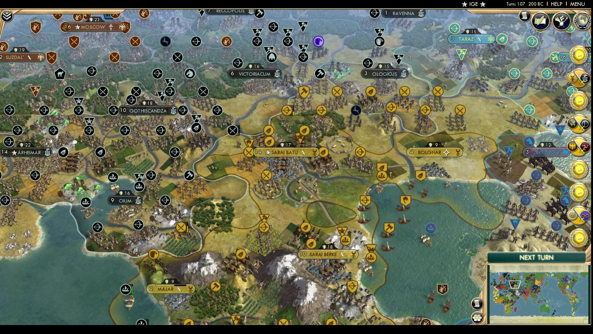 CBR In-Game Screenshot of Barbaric Battle