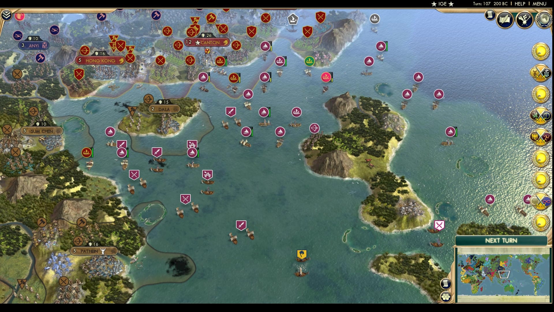 CBR In-Game Screenshot of The End of Tonga Time