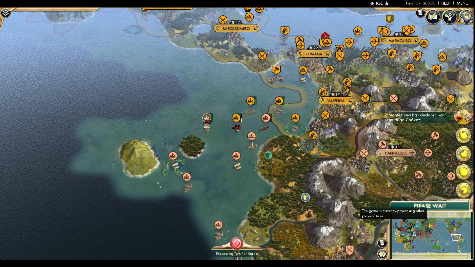 CBR In-Game Screenshot of Mad Mad Monty