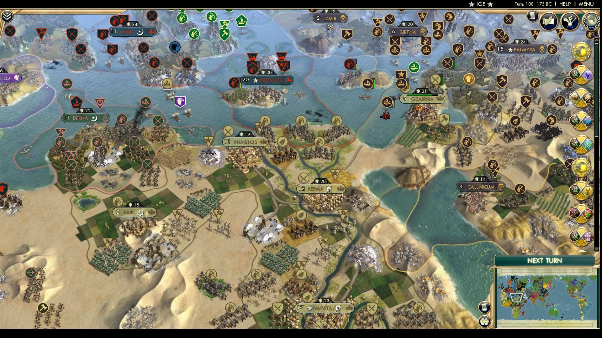 CBR In-Game Screenshot of The Lion Roars