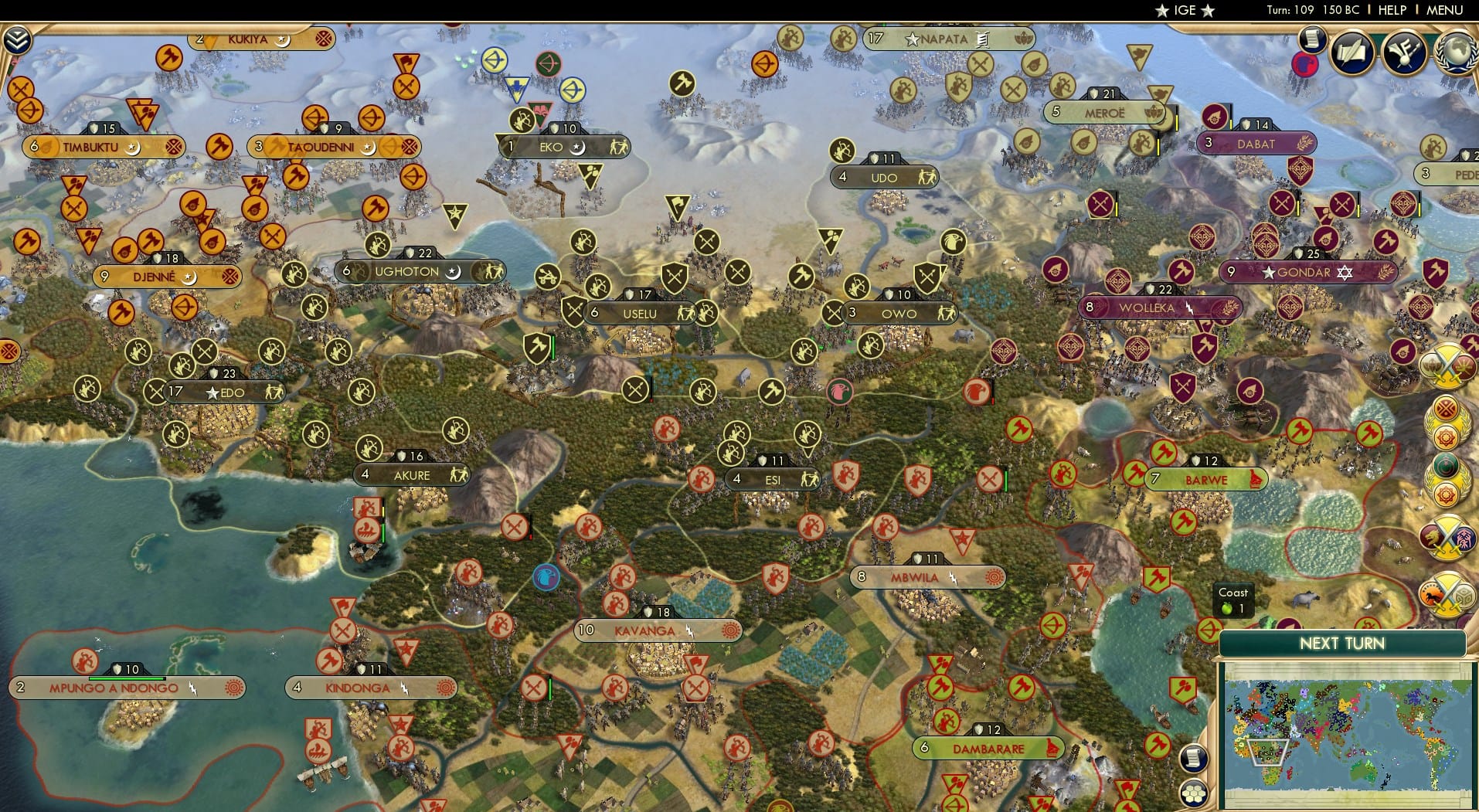 CBR In-Game Screenshot of Warm Heart of Africa