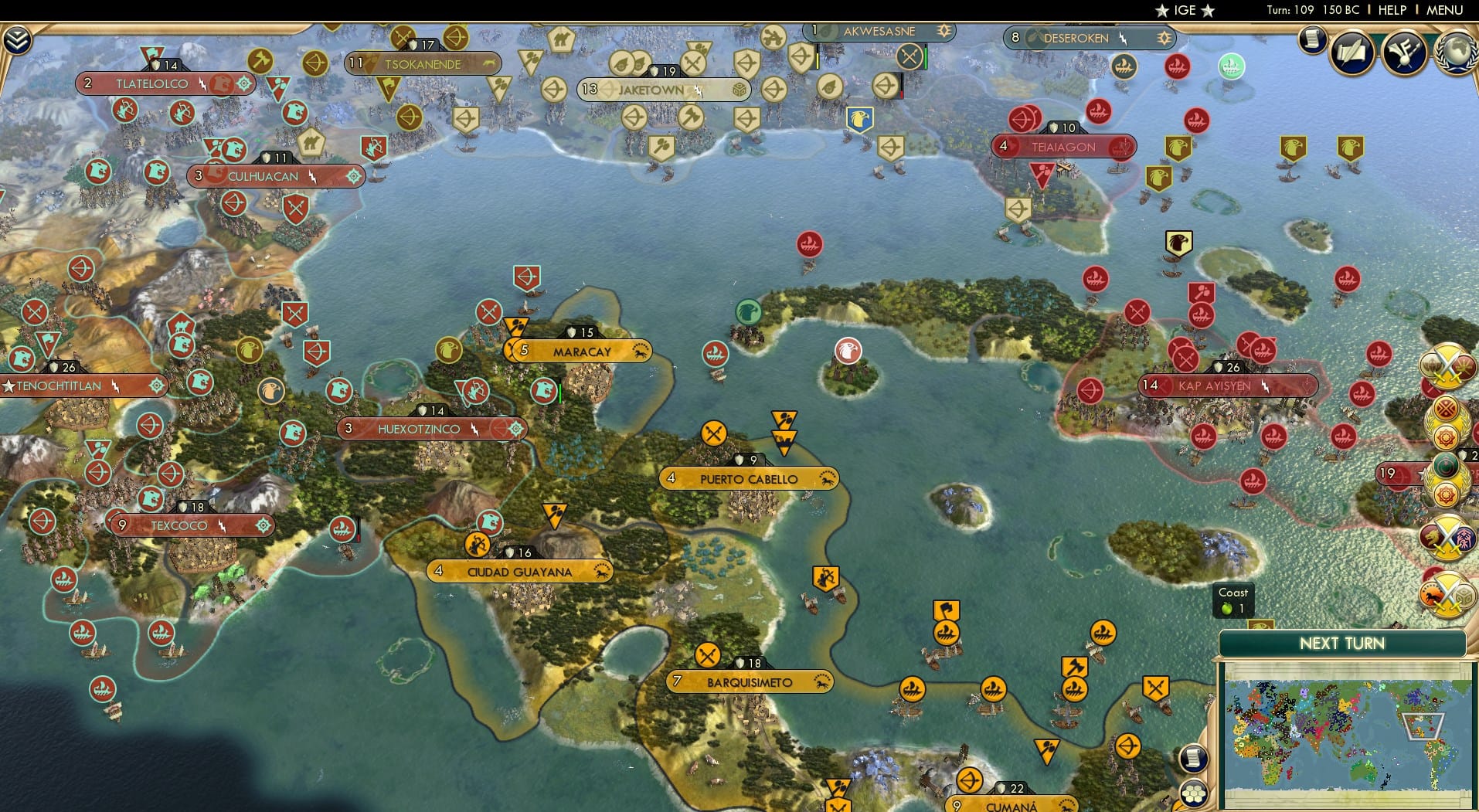 CBR In-Game Screenshot of Trouble in Nicaragua