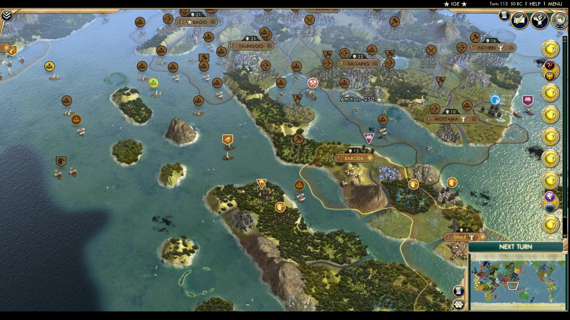 CBR In-Game Screenshot of Malaysian Adventures