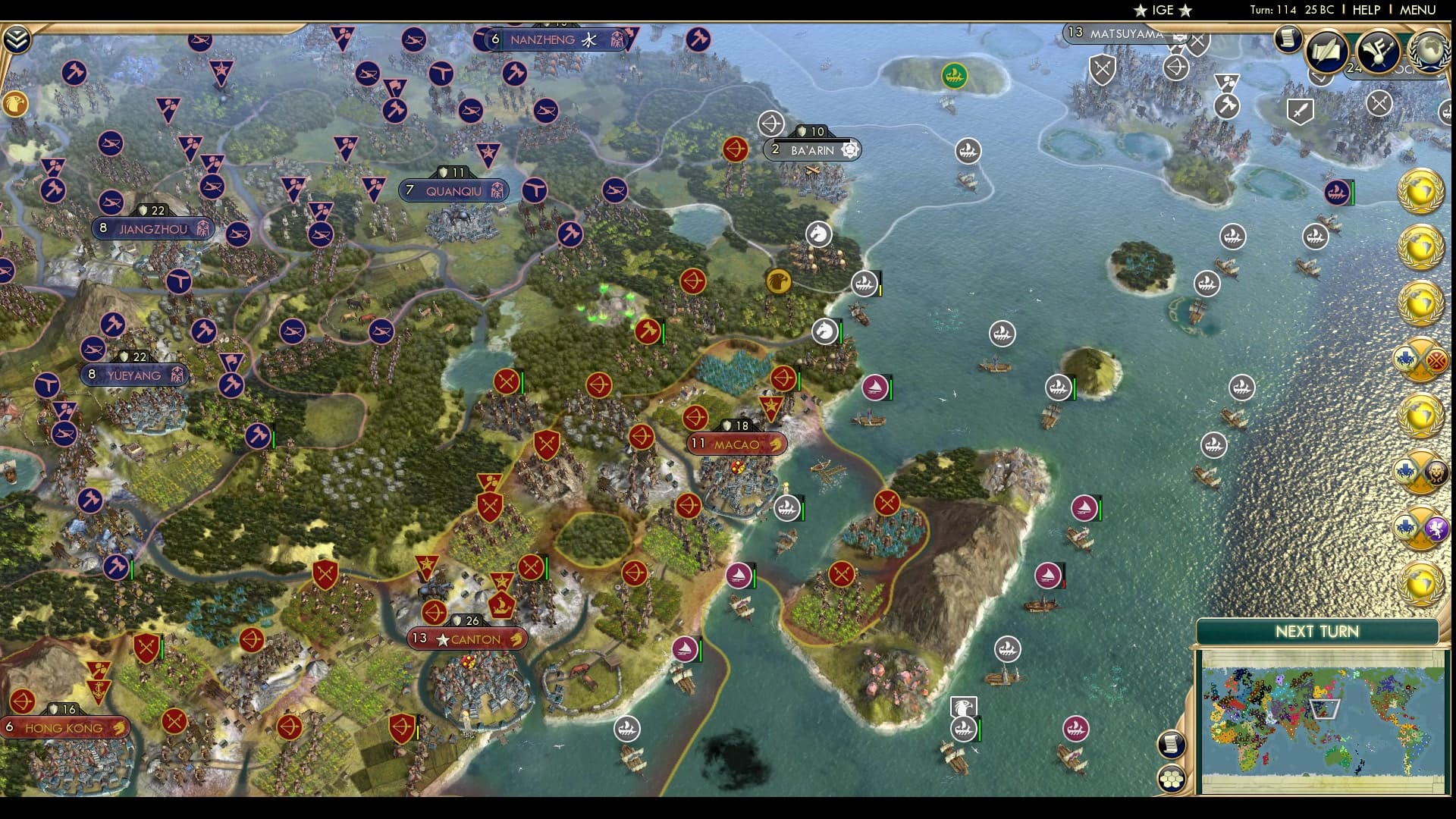 CBR In-Game Screenshot of Perfectly balanced, as all things should be