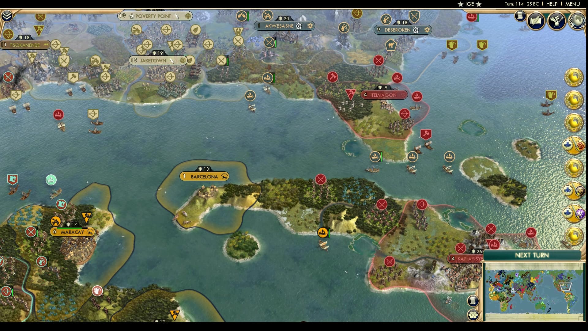 CBR In-Game Screenshot of Nobody expects the Spanish city name