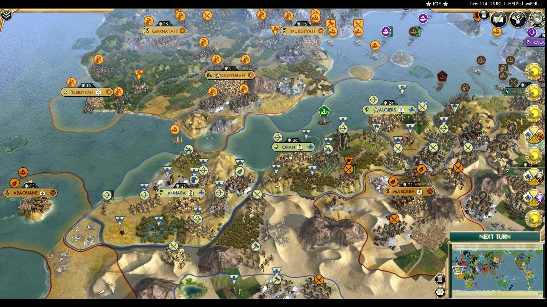 CBR In-Game Screenshot of The Algerian sandwich