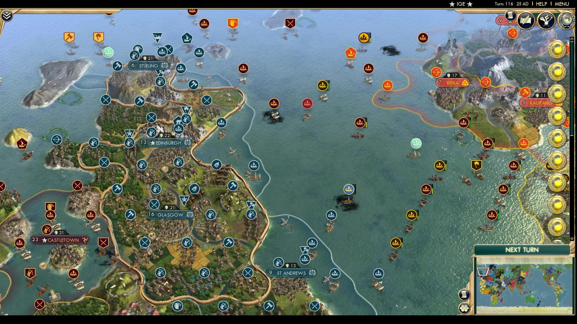 CBR In-Game Screenshot of The Hadrian Wall