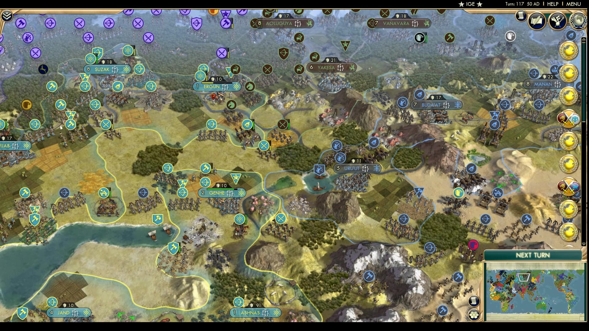 CBR In-Game Screenshot of Ergone