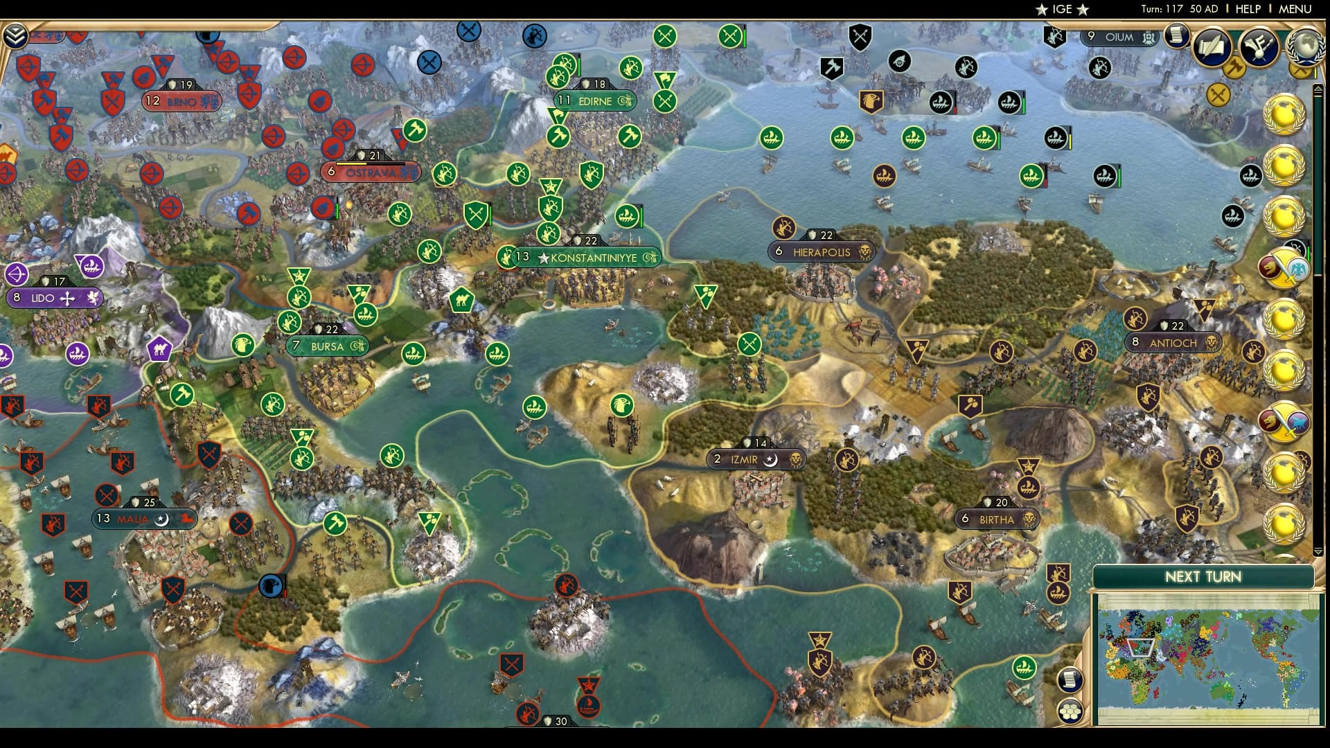 CBR In-Game Screenshot of Insane Determination