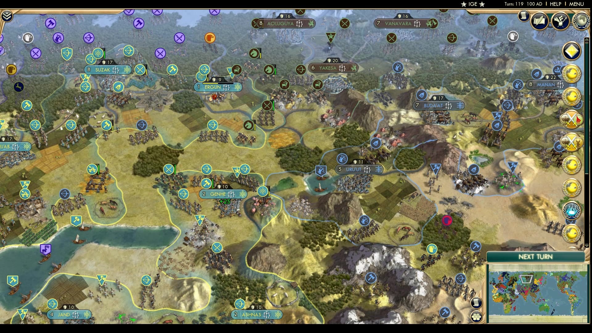 CBR In-Game Screenshot of Golden celebration