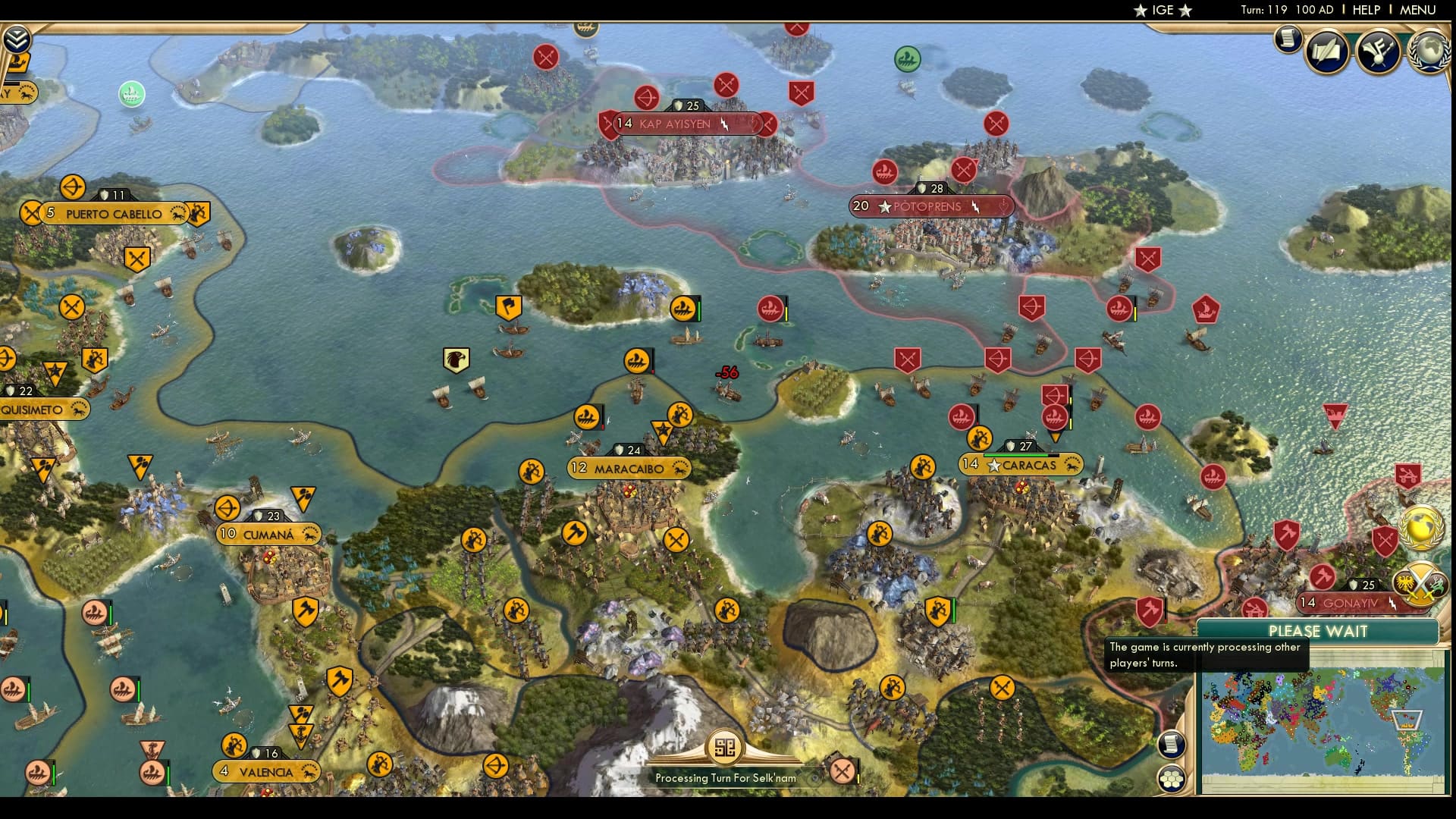 CBR In-Game Screenshot of From the Caribbean with Death