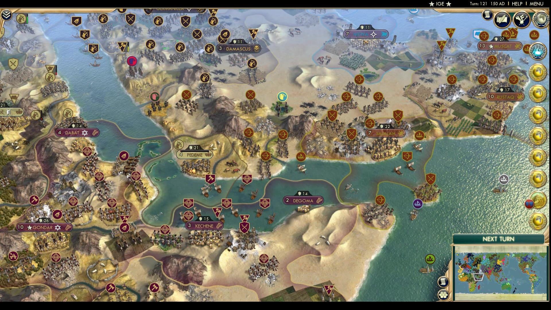 CBR In-Game Screenshot of The regret of the Sultan