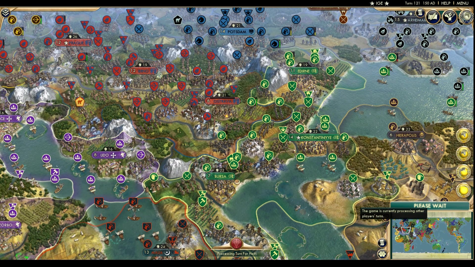 CBR In-Game Screenshot of Just… one… melee...