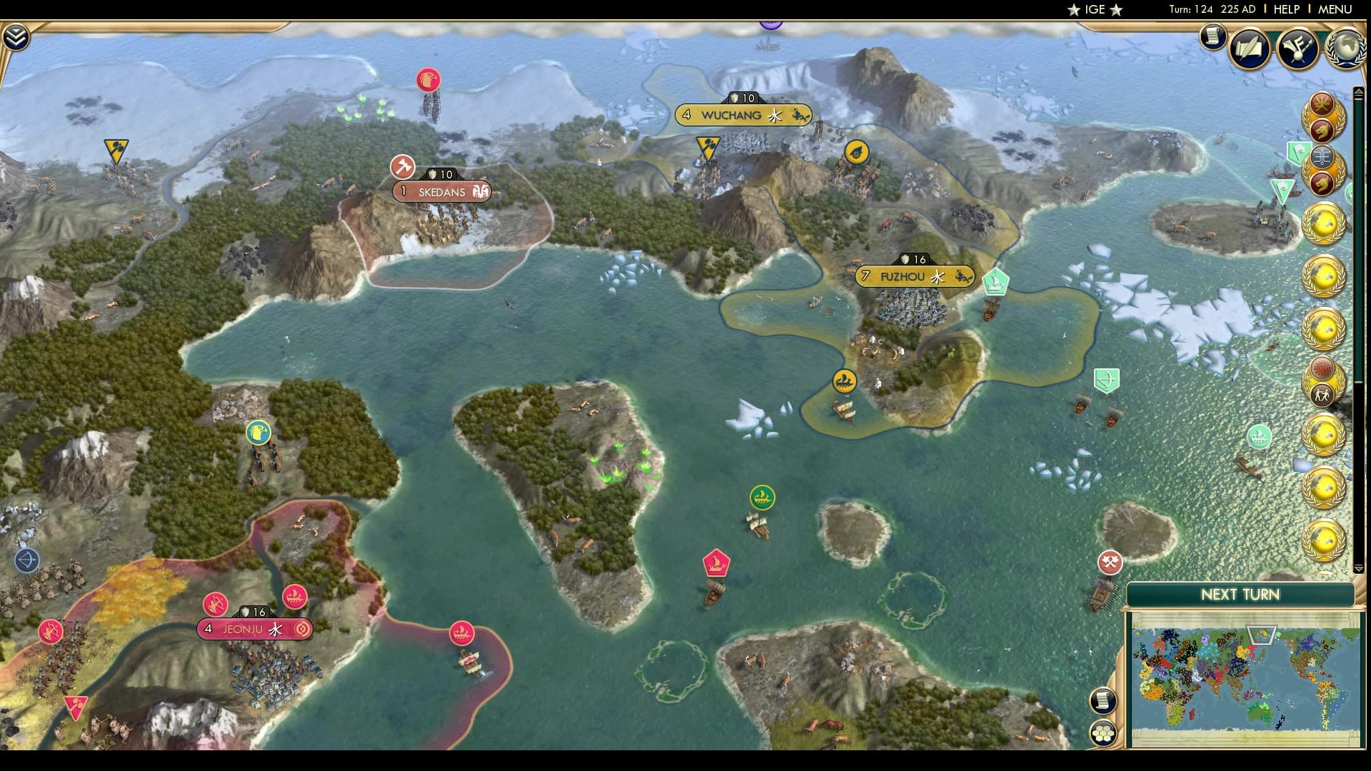 CBR In-Game Screenshot of The transpacific voyage