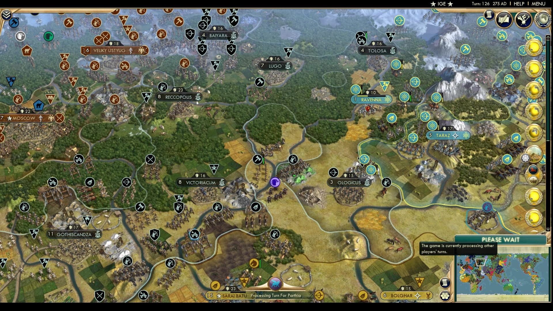 CBR In-Game Screenshot of Inevitable, as they say