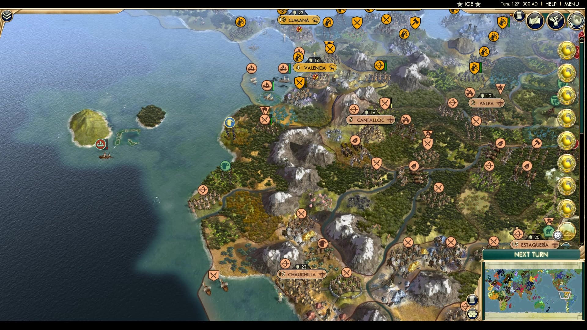 CBR In-Game Screenshot of Taking lessons from the Venetians