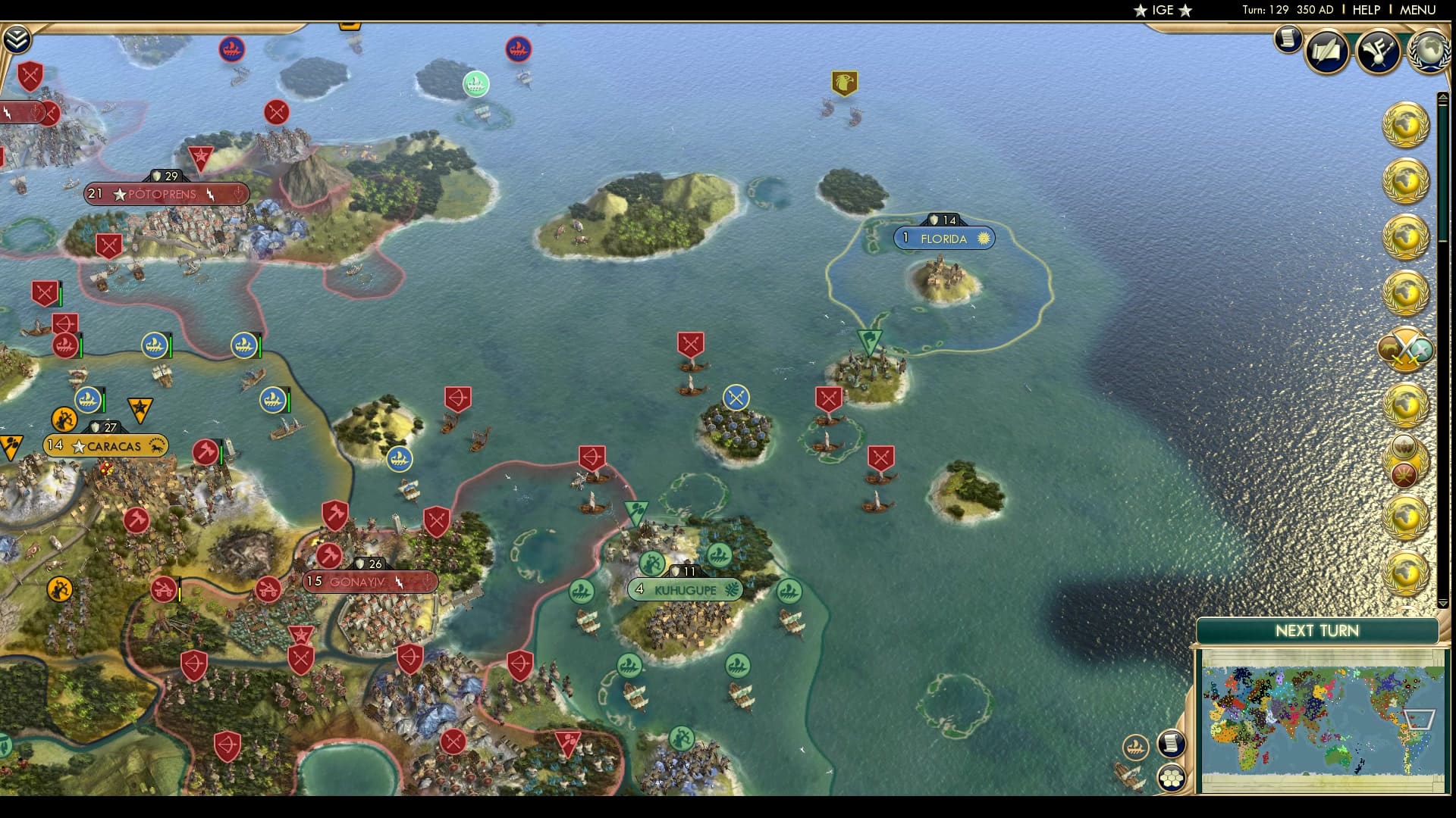 CBR In-Game Screenshot of Florida Man’s reign begins here