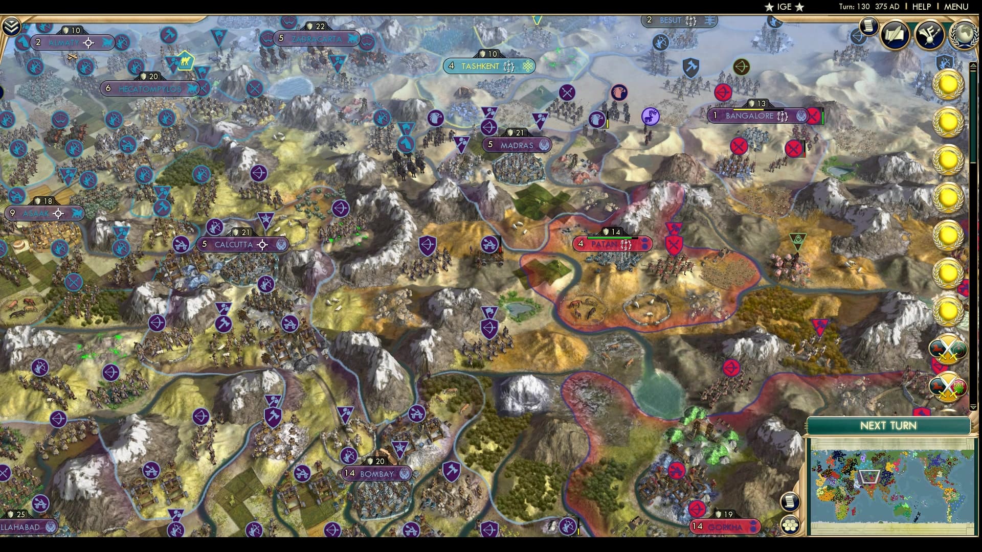 CBR In-Game Screenshot of Shock and Awe