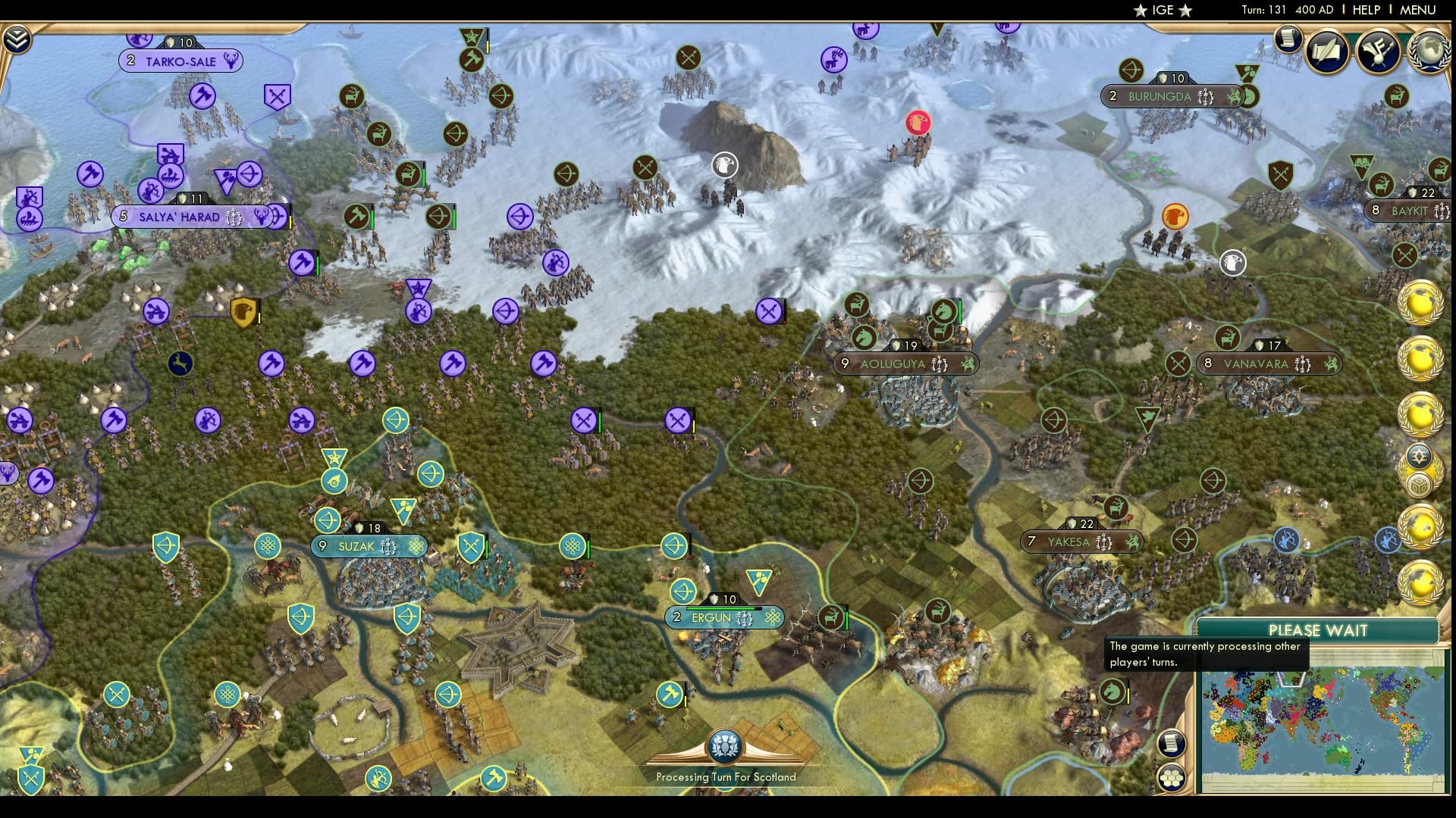 CBR In-Game Screenshot of Civ Battle Royale Battle Royale