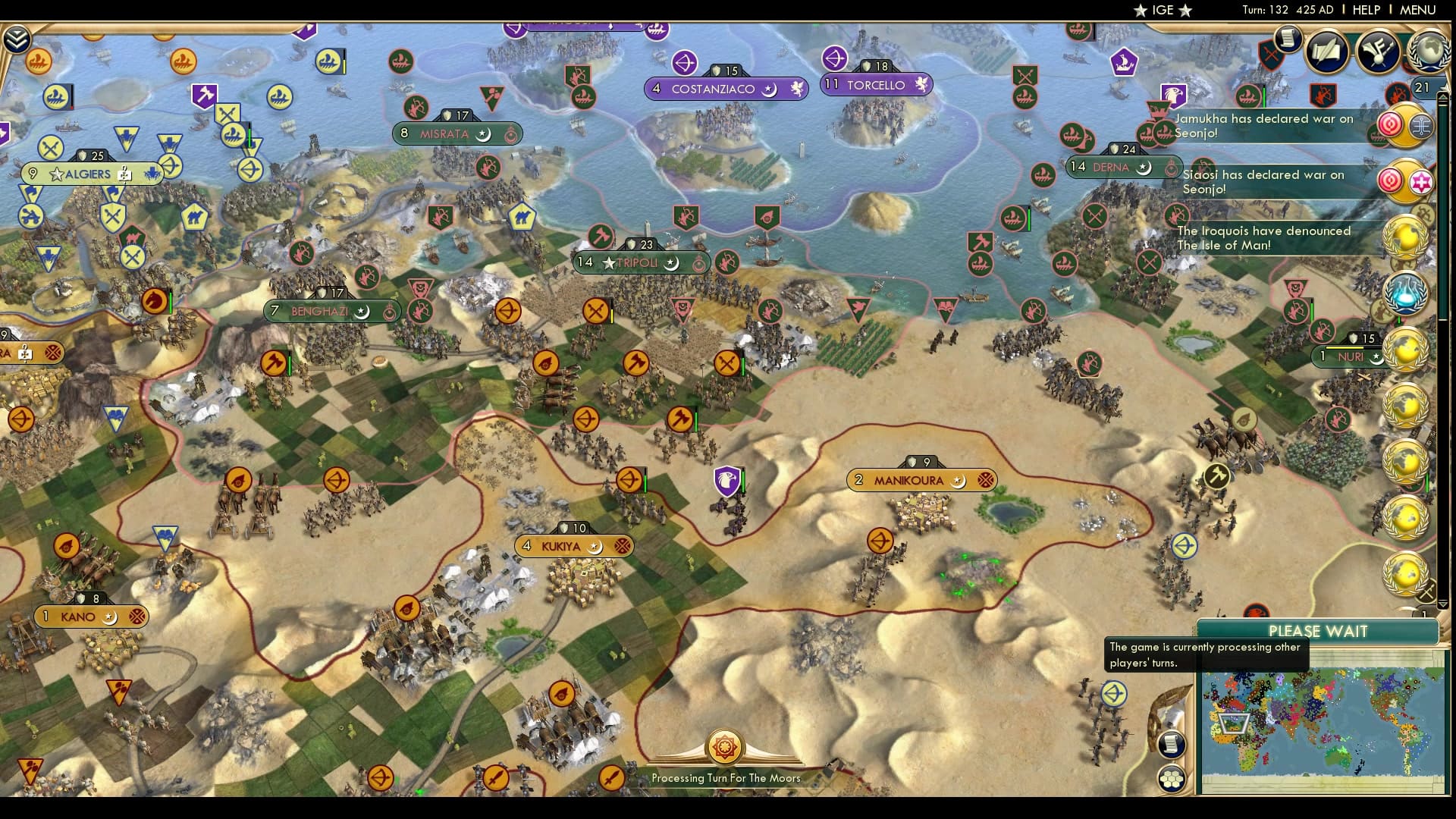 CBR In-Game Screenshot of Like throwing a dart at the map