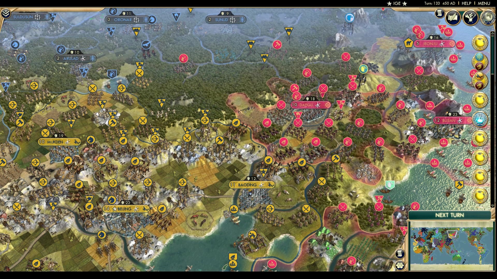 CBR In-Game Screenshot of Convert the bears, and don’t forget the deer