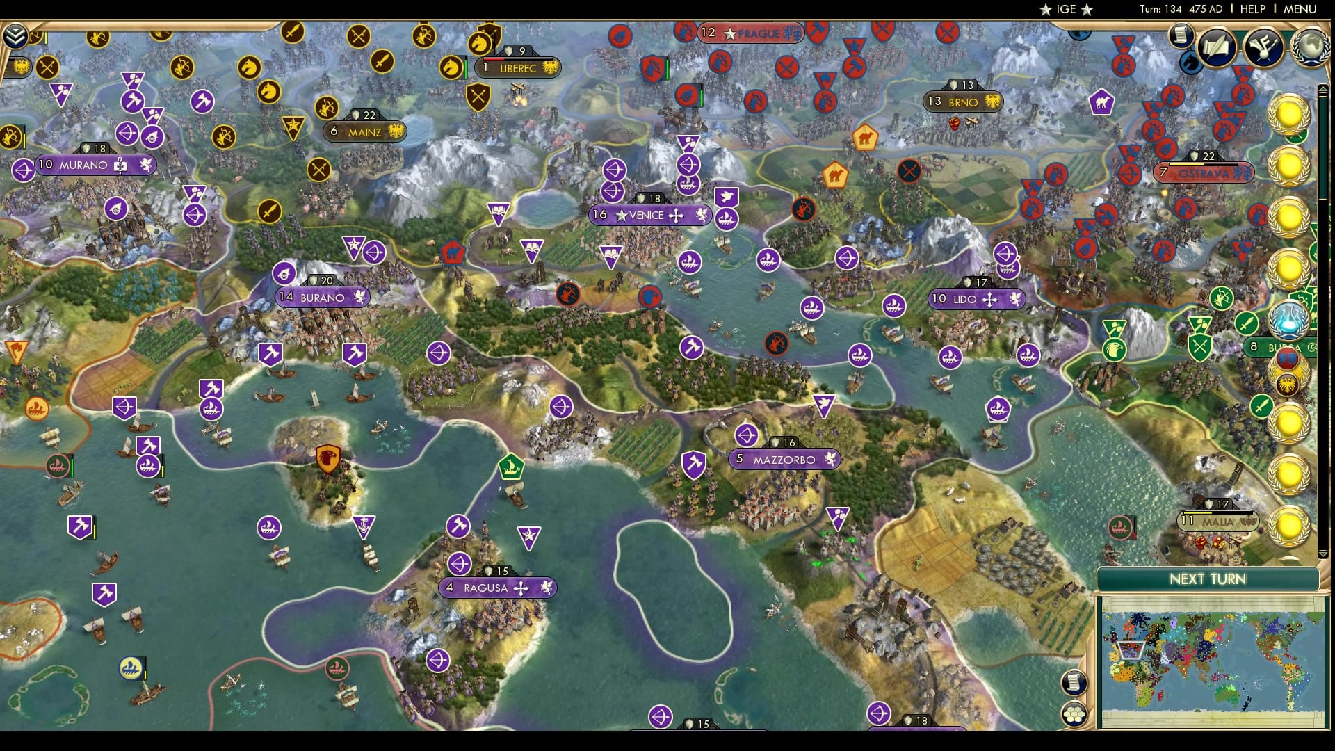 CBR In-Game Screenshot of …are doomed to repeat it.