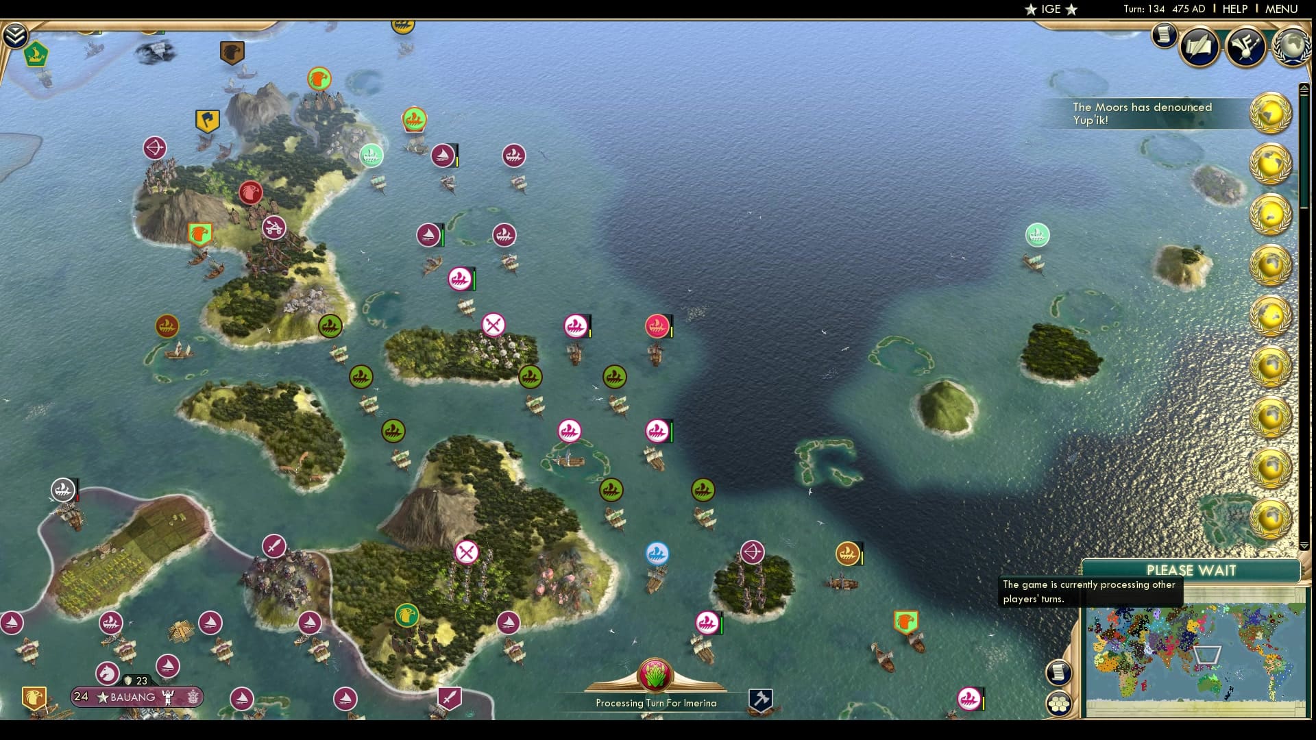 CBR In-Game Screenshot of The gap