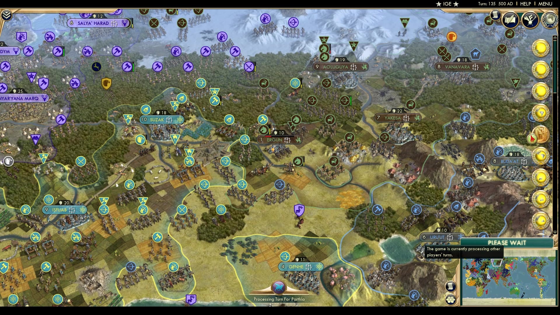 CBR In-Game Screenshot of Procrastinating by watching the battle royale