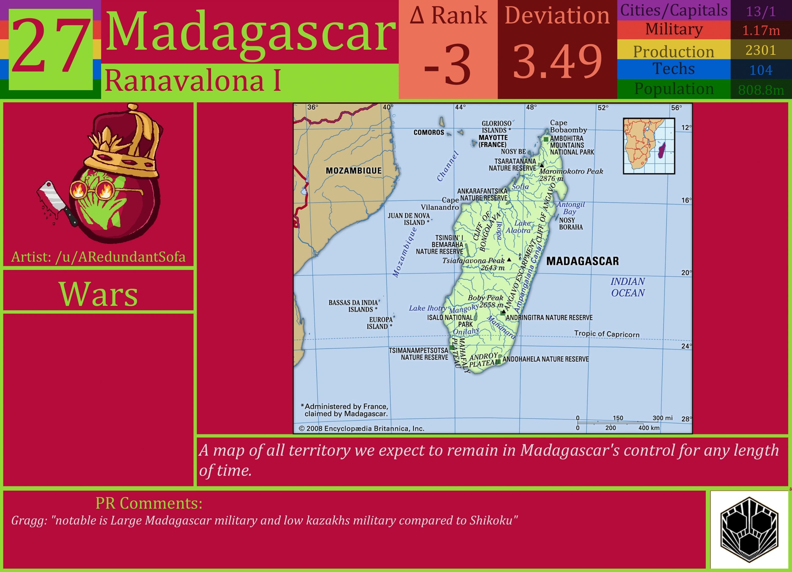 CBR In-Game Screenshot of Madagascar