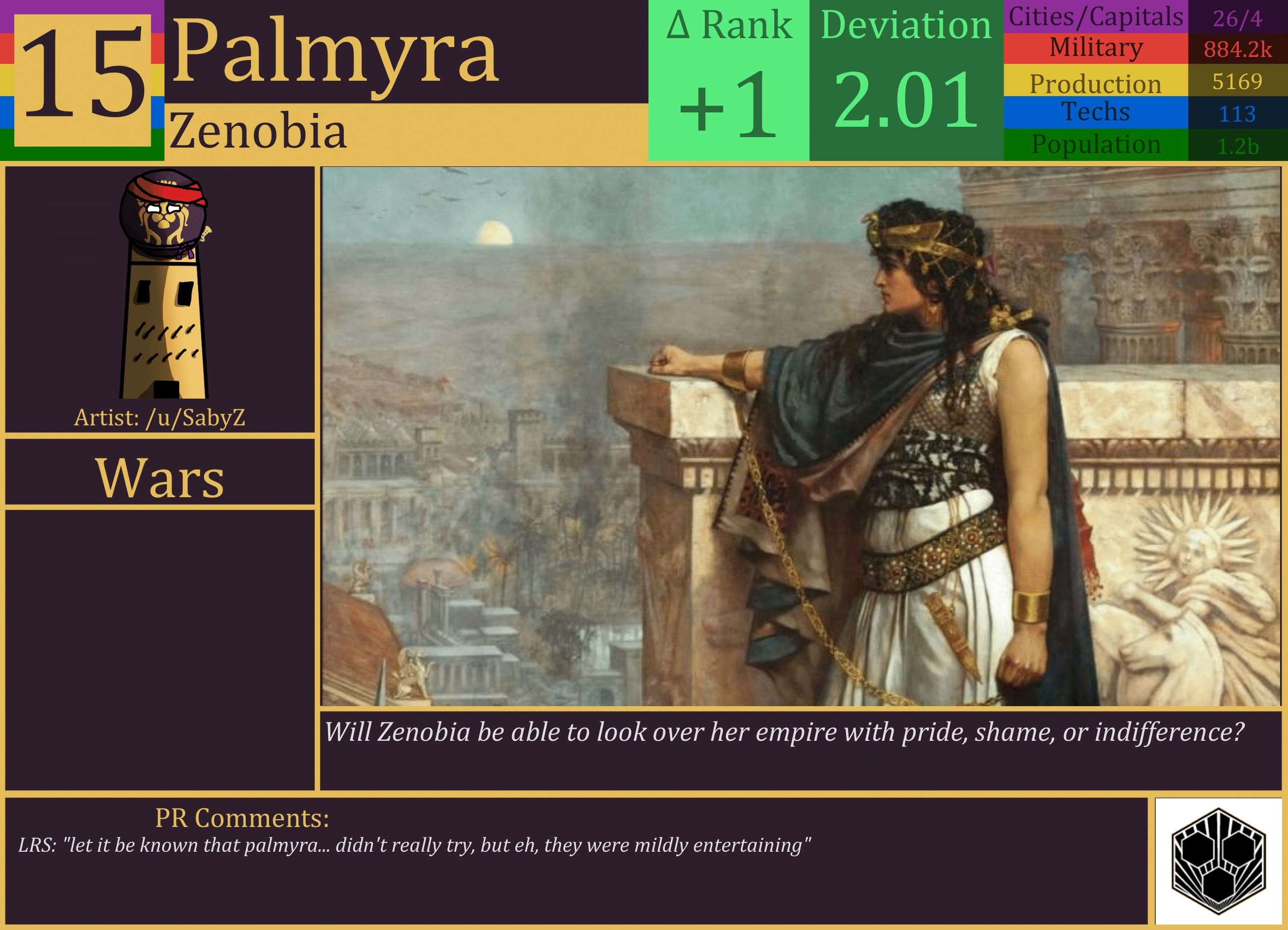 CBR In-Game Screenshot of Palmyra