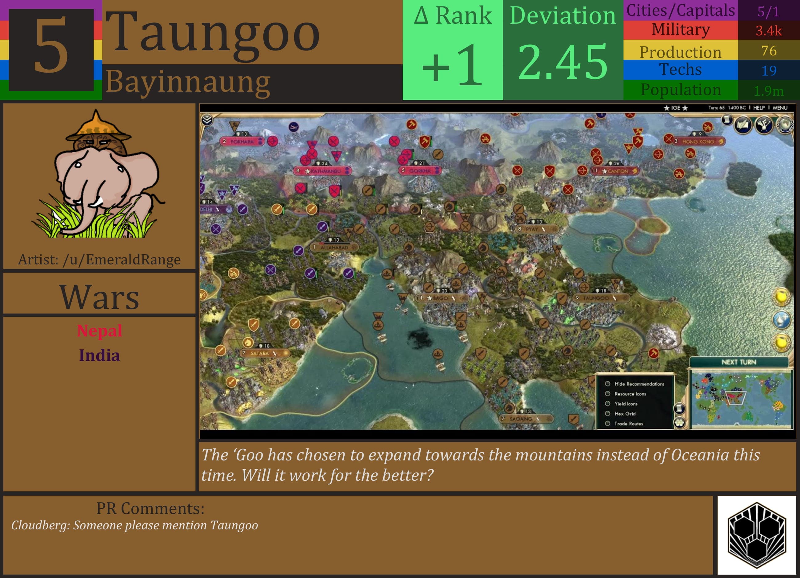 CBR In-Game Screenshot of Gragg