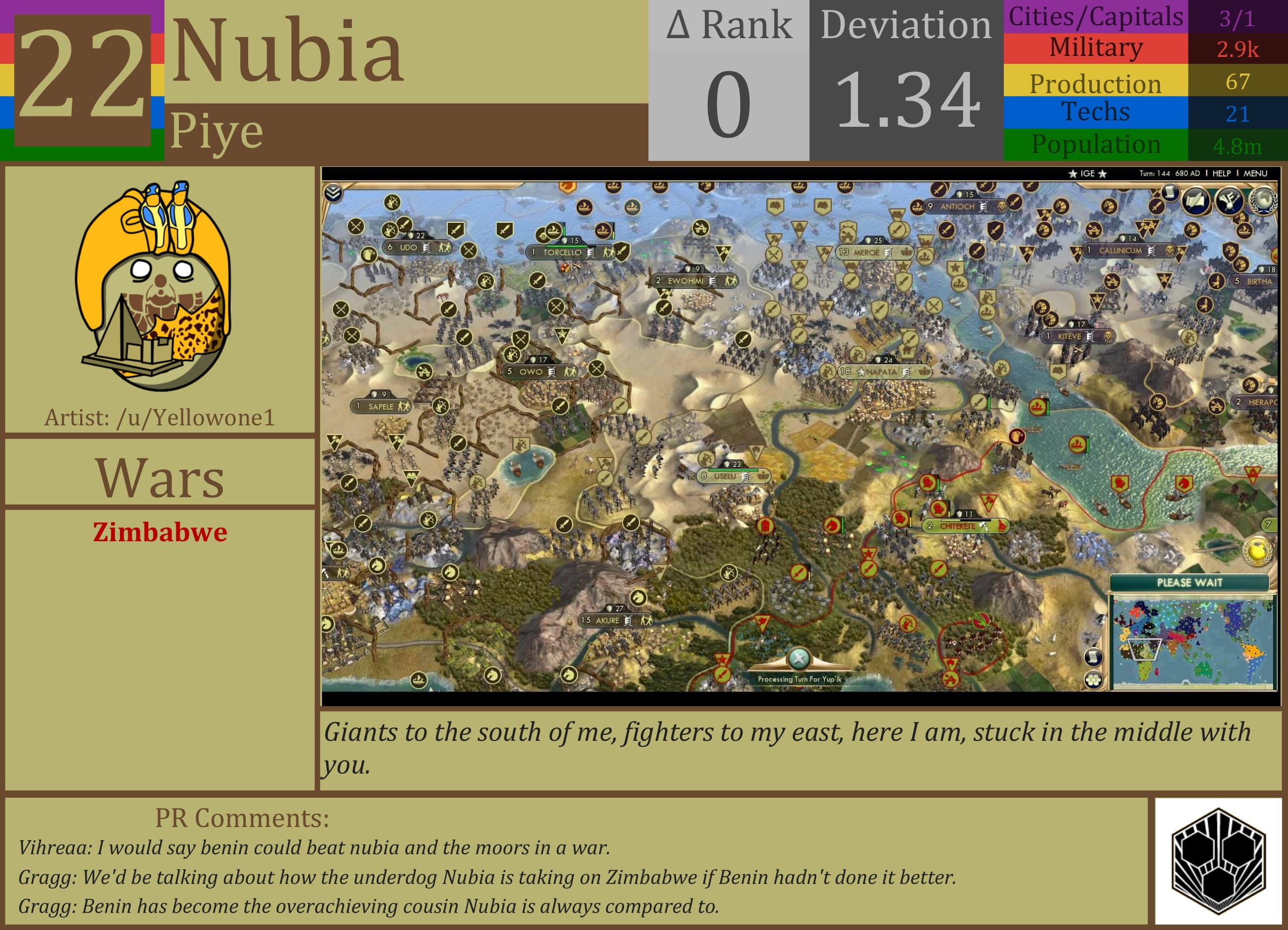 CBR In-Game Screenshot of Nubia