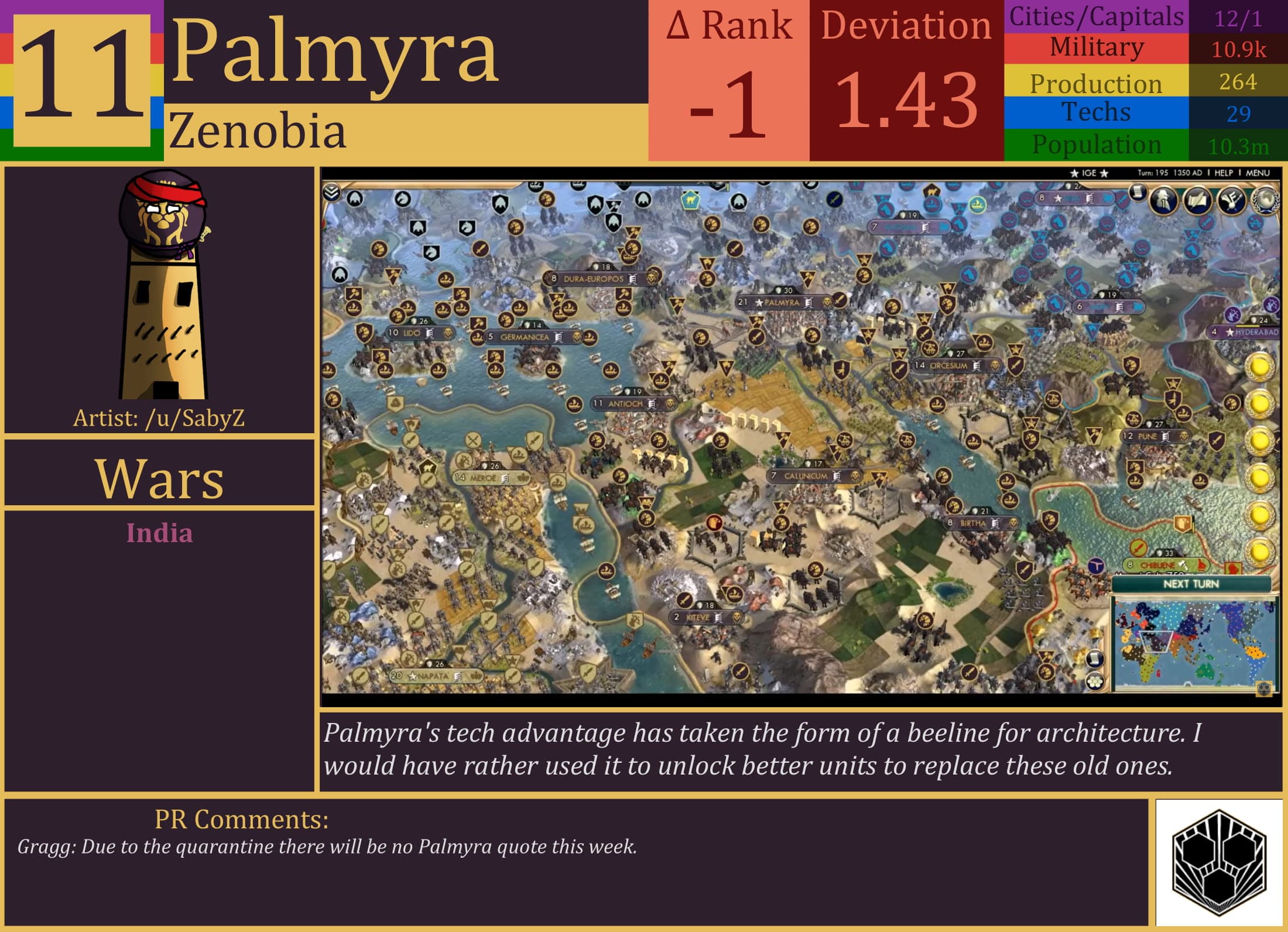 CBR In-Game Screenshot of Palmyra