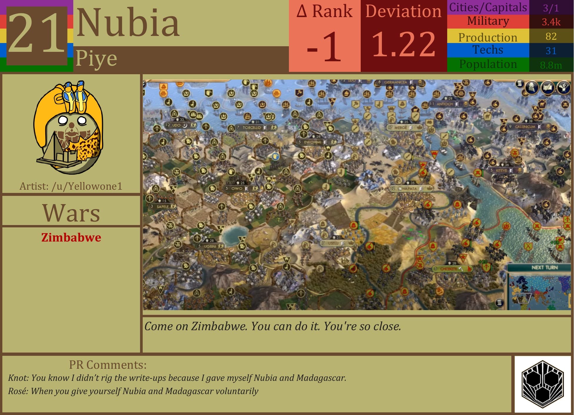 CBR In-Game Screenshot of Nubia